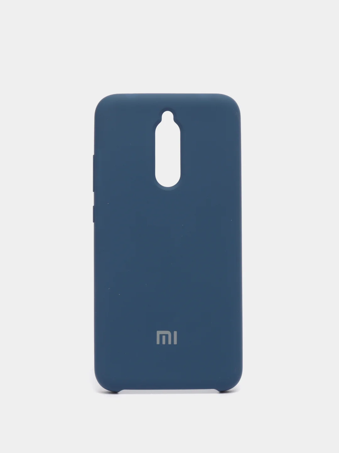 Темно-синий чехол силиконовый Silicone Cover Case для Xiaomi Redmi 8, 8A