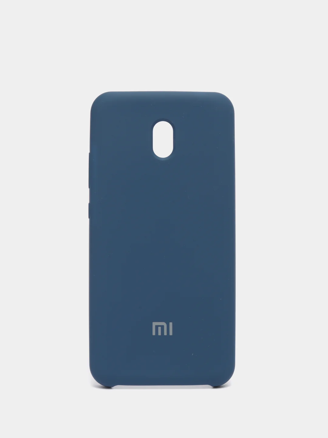Темно-синий чехол силиконовый Silicone Cover Case для Xiaomi Redmi 8, 8A