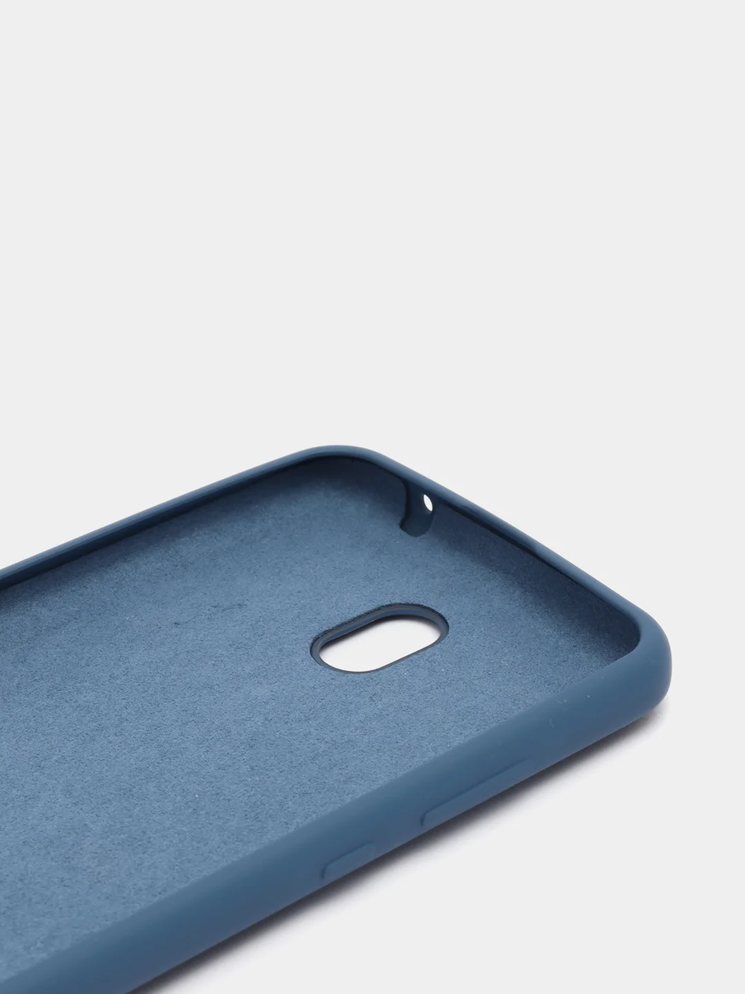 Темно-синий чехол силиконовый Silicone Cover Case для Xiaomi Redmi 8, 8A