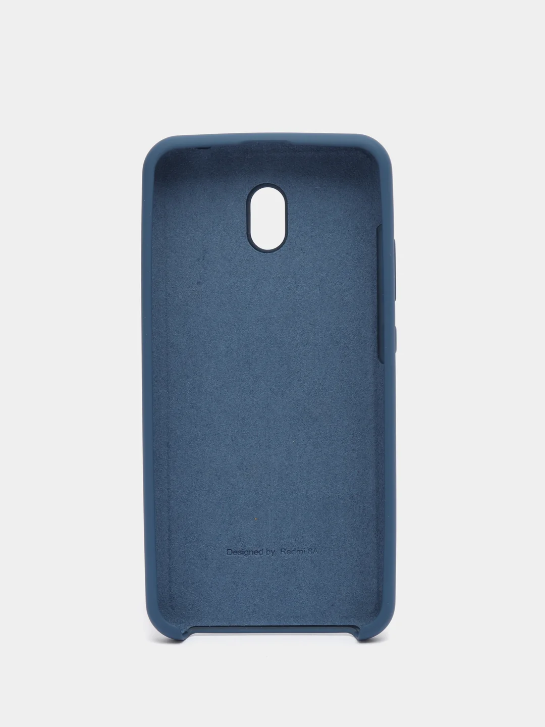 Темно-синий чехол силиконовый Silicone Cover Case для Xiaomi Redmi 8, 8A