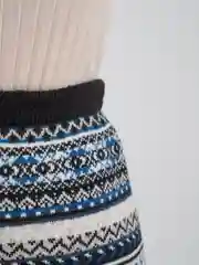 Серый прямая шерстяная юбка "Sewel"