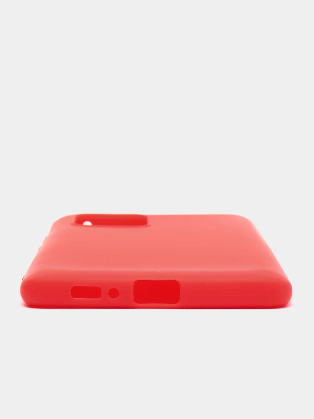 Красный чехол Samsung Galaxy S10 Lite, Самсунг Галакси С10 Лайт, силиконовый, цветной, матовый