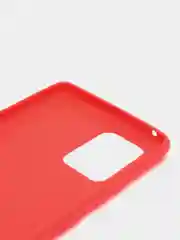Красный чехол Samsung Galaxy S10 Lite, Самсунг Галакси С10 Лайт, силиконовый, цветной, матовый