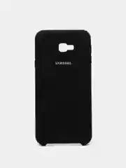 Черный чехол Silicone Cover Case для Samsung Galaxy J4 Plus, J4 Prime, J6 Plus, J6 Prime, J4 2018