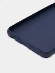 Синий чехол Samsung Galaxy A52 силиконовый матовый, цветной