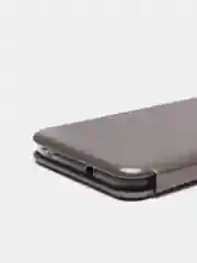 Серебряный чехол книжка на Samsung Galaxy A11 / M11 / Самсунг Гэлэкси А11 / М11