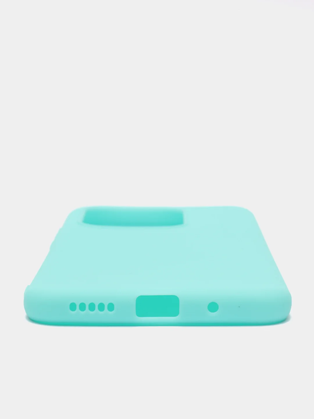 Бирюзовый чехол Xiaomi Redmi 10C 4G / Сяоми Редми 10С 4Г силиконовый, цветной, матовый