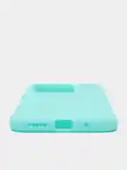 Бирюзовый чехол Xiaomi Redmi 10C 4G / Сяоми Редми 10С 4Г силиконовый, цветной, матовый