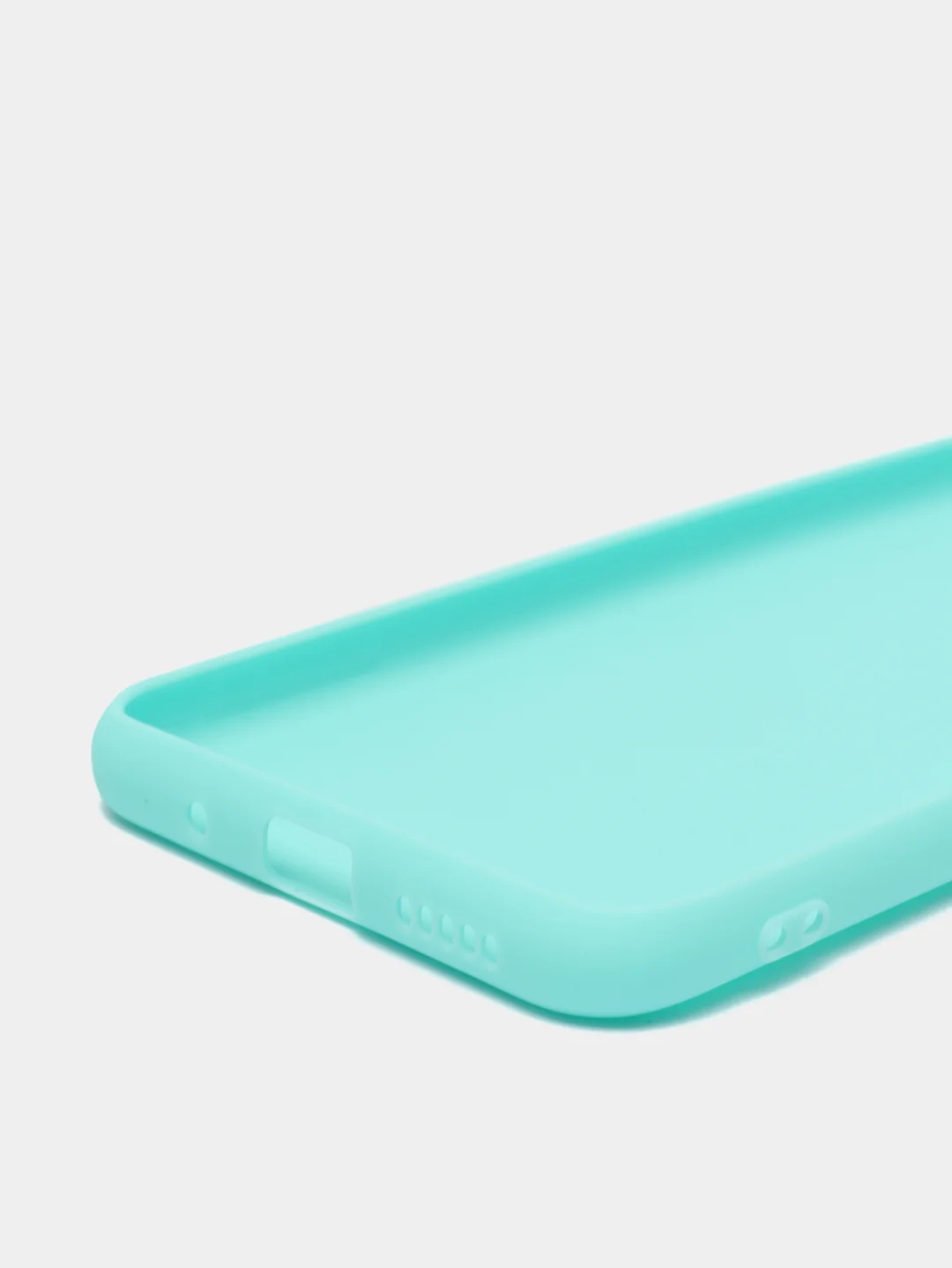 Бирюзовый чехол Xiaomi Redmi 10C 4G / Сяоми Редми 10С 4Г силиконовый, цветной, матовый