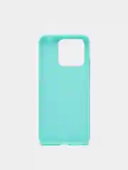 Бирюзовый чехол Xiaomi Redmi 10C 4G / Сяоми Редми 10С 4Г силиконовый, цветной, матовый