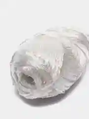 Белый добавочная нить с пайетками/ Пряжа
