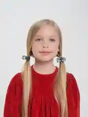 Угольный детские резиночки для волос с крупными кристаллами/Аксесуары для волос для девочек