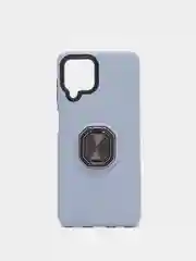 Серый чехол Samsung Galaxy A22 4G / M22 / M32, с металлическим кольцом-подставкой