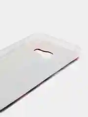Пурпурный чехол Samsung Galaxy A3 2017 / SM-A320, Галакси А3 2017, силиконовый с мраморным рисунком