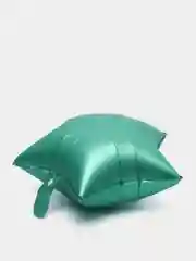 Бирюзовый матовый воздушный шар "Звезда", "Сердце"