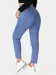 Голубой джинсы skinny женские зауженные, с высокой посадкой