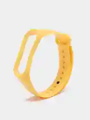 Желтый ремешок для фитнес браслета Xiaomi Mi Band 3/4