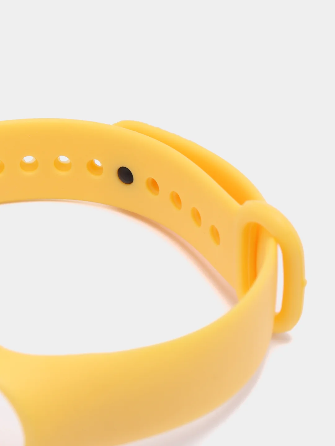 Желтый ремешок для фитнес браслета Xiaomi Mi Band 3/4