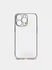 Прозрачный чехол для iPhone 13 Pro Max силиконовый айфон про макс прозрачный