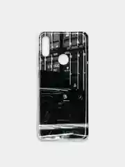 Алый чехол Honor 8A / 8A Prime / Huawei Y6 2019 / Y6 Prime 2019 / Y6s, Хонор 8А с рисунком