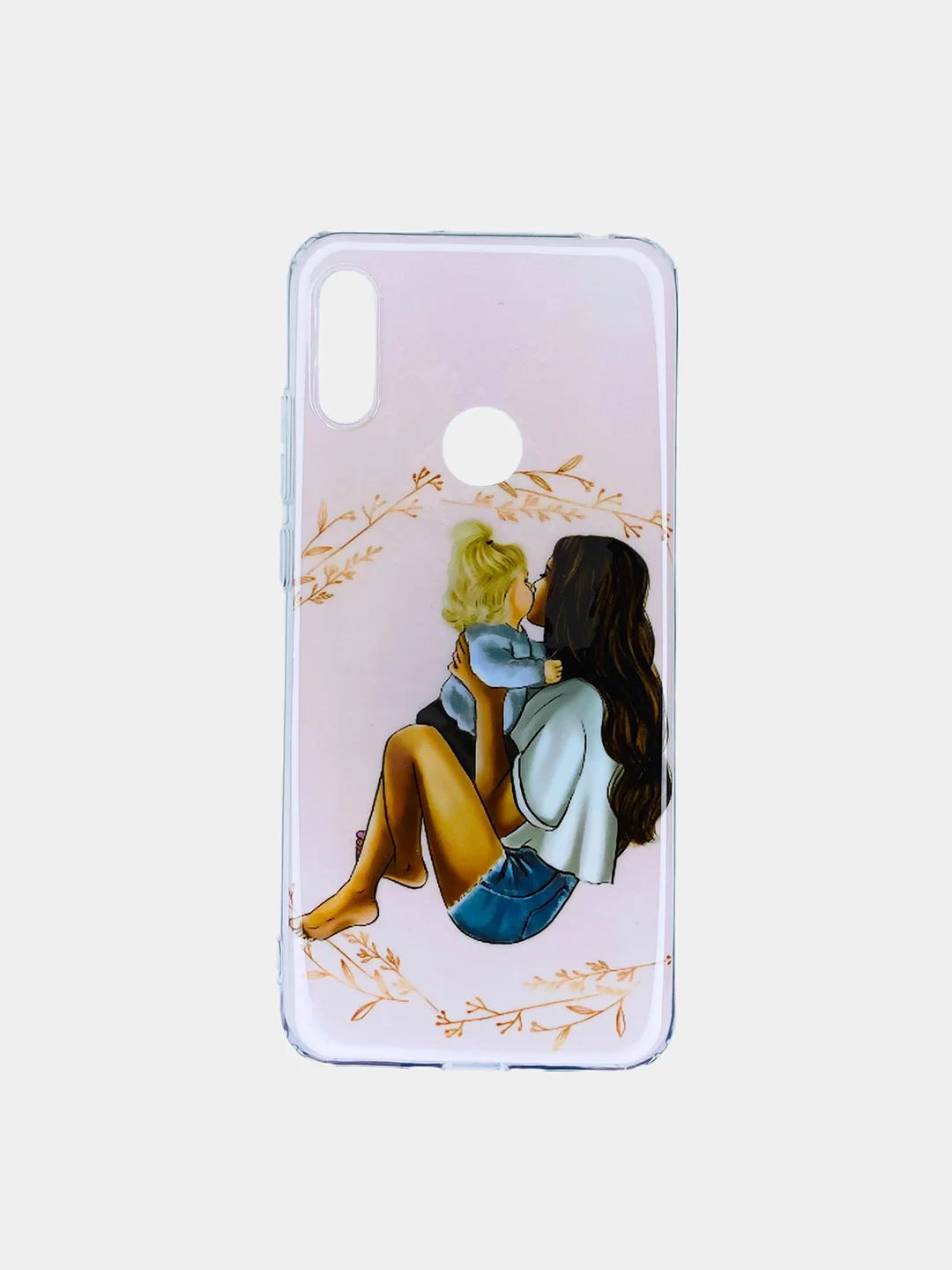 Алый чехол Honor 8A / 8A Prime / Huawei Y6 2019 / Y6 Prime 2019 / Y6s, Хонор 8А с рисунком