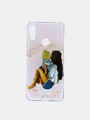 Алый чехол Honor 8A / 8A Prime / Huawei Y6 2019 / Y6 Prime 2019 / Y6s, Хонор 8А с рисунком
