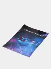 Индиго открытка для подарка