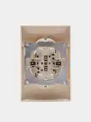 Розетка LEDARD NOVUS PC16-008 с защитными шторками цвет слоновая кость, 2 м, 16 А, 250 В