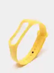 Желтый ремешок силиконовый для фитнес браслета Xiaomi Mi Band 3, Mi Band 4 (Ми Банд 3, Ми Банд 4)