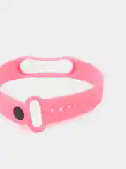 Розовый ремешок силиконовый для фитнес браслета Xiaomi Mi Band 3, Mi Band 4 (Ми Банд 3, Ми Банд 4)