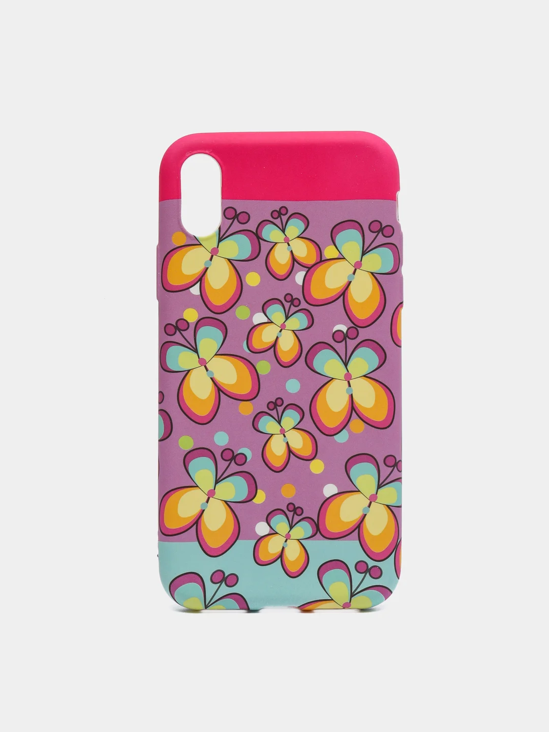 Пурпурный чехол для iPhone X/XS