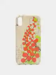 Бежевый меланж чехол для iPhone X/XS