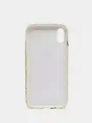 Бежевый меланж чехол для iPhone X/XS