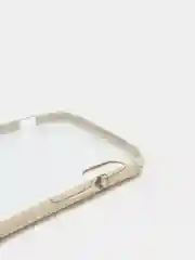 Бежевый меланж чехол для iPhone X/XS