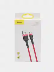 Багровый кабель Baseus Premium Cafule Cable (до 2.4A, USB/Micro-USB для Android)