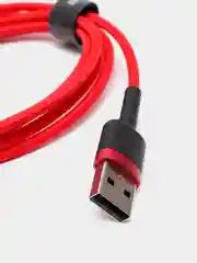 Багровый кабель Baseus Premium Cafule Cable (до 2.4A, USB/Micro-USB для Android)