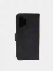 Черный кожаный PU чехол книжка Samsung Galaxy A32 4G, Самсунг Галакси А32