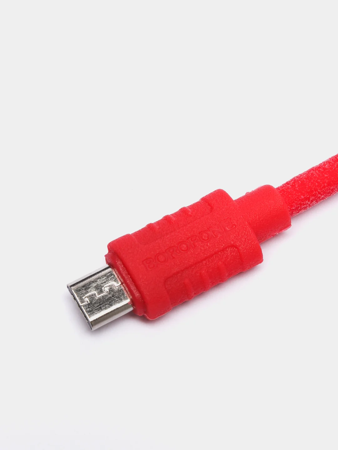 Красный кабель для зарядки и передачи данных Borofone BX52 для micro USB, 1 м, 2.4А, для Android