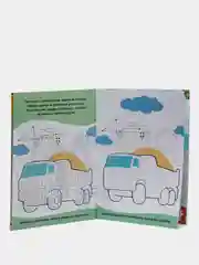 Зеленый большая активити книга с наклейками