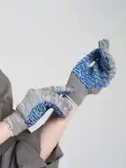 Перчатки садовые  х/б с ПВХ, 2 пары