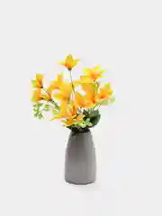Желтый искусственные цветы гавайские гибискус