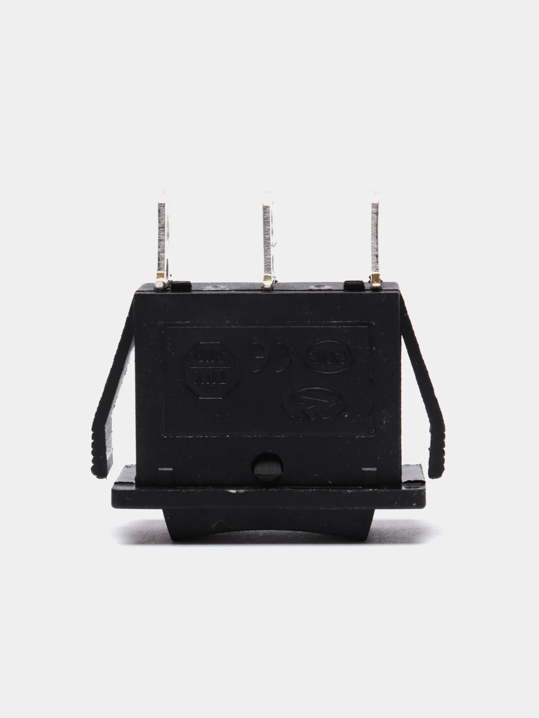 Переключатель KCD3 on-off-on, 15A 250V (3 контакта 3 положения), черный, KCD3-103