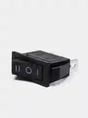 Переключатель KCD3 on-off-on, 15A 250V (3 контакта 3 положения), черный, KCD3-103