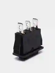 Переключатель KCD3 on-off-on, 15A 250V (3 контакта 3 положения), черный, KCD3-103