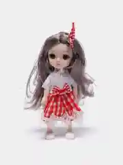 Красный кукла Cutie Princess шарнирная, 17 см