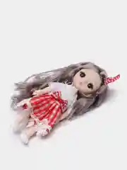 Красный кукла Cutie Princess шарнирная, 17 см