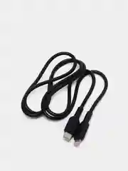 Черный кабель для зарядки Borofone BX70 для Type-C, Micro-USB, Lightning, 1 м
