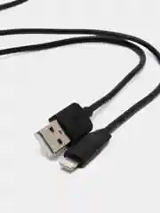 Черный кабель зарядный Hoco X1, Type-C, Micro-USB, Lightning (для iPhone и Android)