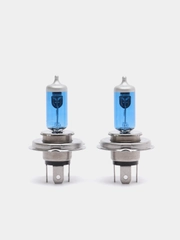 Галогенная лампа AVS ATLAS, 5000К, H4.12V.60, 55W, 2 штуки