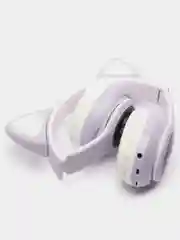 Фиолетовый наушники беспроводные Bluetooth с кошачьими светящимися ушками Cat Ear STN-28